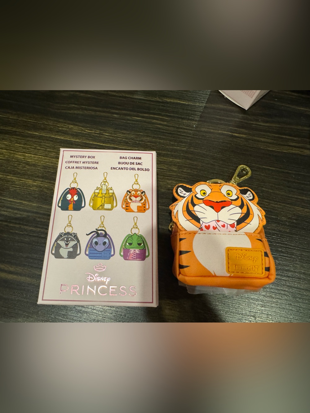Disney Loungefly Rajah Charm Bag Keychain